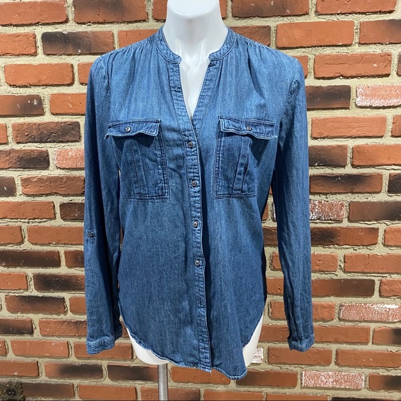 Nine West Tops - Nine West Jean Top Sz M